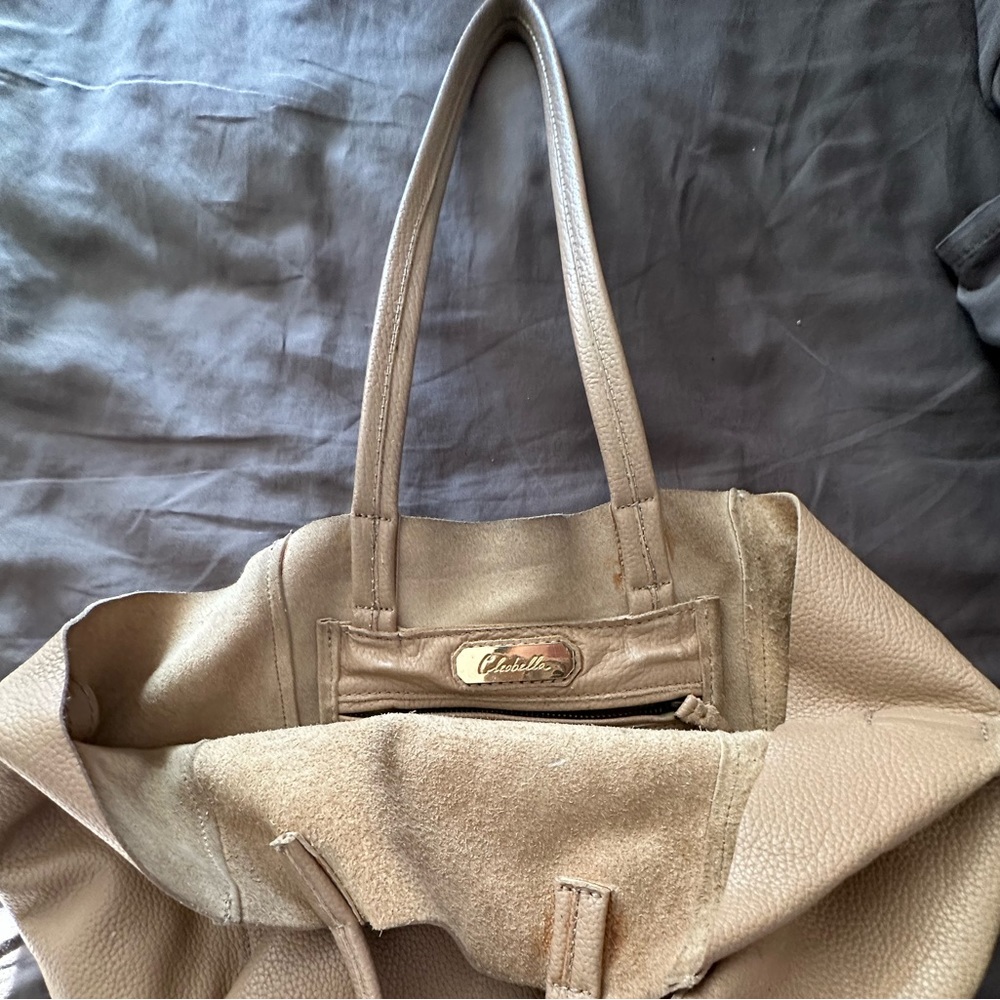 Cleobella leather bag with suede interior (boho chic)